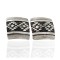 .925 Sterling Silver Handmade Certified Authentic Navajo Stud Native American Earrings 1 24439-9