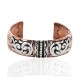 Handmade Certified Authentic Navajo .925 Sterling Silver and Pure Copper Native American Bracelet 24442-2