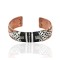 Handmade Arrow Certified Authentic Navajo Pure .925 Sterling Silver and Copper Native American Bracelet 244446-4