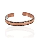 Handmade Navajo Pure Copper Native American Bracelet 24450-2