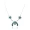 Petit Point Handmade Zuni .925 Sterling Silver Natural Turquoise Native American Necklace 27203 Petit Point Handmade Zuni .925 Sterling Silver Natural Turquoise Native American Necklace 27203