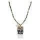 12kt Gold Filled .925 Sterling Silver Buffalo Handmade Certified Authentic Navajo Turquoise Native American Necklace 740102-78-790102 12kt Gold Filled .925 Sterling Silver Buffalo Handmade Certified Authentic Navajo Turquoise Native American Necklace 740102-78-790102