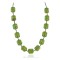 Certified Authentic Navajo .925 Sterling Silver Gaspeite and Heishi Native American Necklace 7501007-11