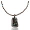 Large Handmade Certified Authentic Navajo .925 Sterling Silver Natural Jasper and Boulder Turquoise Native American Necklace and Pendant 390594947367