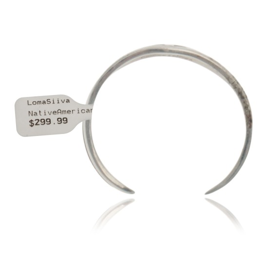 Cross .925 Sterling Silver Certified Authentic Hopi Native American Handmade Toe Ring 13234-1