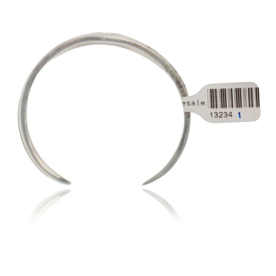 Cross .925 Sterling Silver Certified Authentic Hopi Native American Handmade Toe Ring 13234-1
