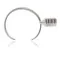 Cross .925 Sterling Silver Hopi Native American Handmade Toe Ring 13234-1 Cross .925 Sterling Silver Hopi Native American Handmade Toe Ring 13234-1