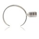 Cross .925 Sterling Silver Certified Authentic Hopi Native American Handmade Toe Ring 13234-1