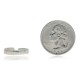 Plain .925 Sterling Silver Certified Authentic Hopi Native American Handmade Toe Ring 13236