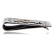 12kt Gold Filled and .925 Sterling Silver Buffalo and Mountain Handmade Certified Authentic Navajo Native American Money Clip 11259-2