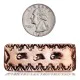Bear Paw and Mountain Navajo Handmade Pure Copper and Nickel Native American Money Clip 11267-12 Bear Paw and Mountain Navajo Handmade Pure Copper and Nickel Native American Money Clip 11267-12