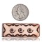 Swirl and Mountain Navajo Handmade Pure Copper and Nickel Native American Money Clip 11267-5