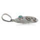 12kt Gold Filled and .925 Sterling Silver Certified Authentic Eagle head Handmade Navajo Natural Turquoise Native American Pendant  94008