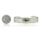 12kt Gold Filled and .925 Sterling Silver Certified Authentic Eagle head Handmade Navajo Natural Turquoise Native American Cuff Bracelet 13096-99