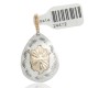 Turtle 12kt Gold Filled and .925 Sterling Silver Certified Authentic Handmade Very Delicate Navajo Native American Pendant 24472-99