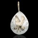 Delicate 12kt Gold Filled and .925 Sterling Silver Eagle Handmade Certified Authentic Navajo Native American Pendant 24474 Delicate 12kt Gold Filled and .925 Sterling Silver Eagle Handmade Certified Authentic Navajo Native American Pendant 24474