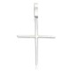 Plain Cross .925 Sterling Silver Handmade Certified Authentic Navajo Native American Pendant 24566 Plain Cross .925 Sterling Silver Handmade Certified Authentic Navajo Native American Pendant 24566