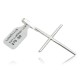 Plain Cross .925 Sterling Silver Handmade Certified Authentic Navajo Native American Pendant 24566 Plain Cross .925 Sterling Silver Handmade Certified Authentic Navajo Native American Pendant 24566