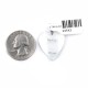Heart .925 Sterling Silver Certified Authentic Handmade Hopi Native American Pendant  24542