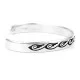 Clouds Water .925 Sterling Silver Water Wave Handmade Hopi Native American Bracelet 13219-2 Clouds Water .925 Sterling Silver Water Wave Handmade Hopi Native American Bracelet 13219-2