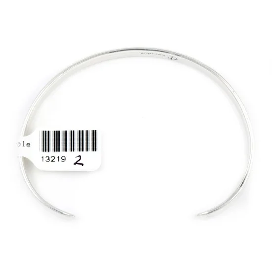Clouds Water .925 Sterling Silver Water Wave Handmade Hopi Native American Bracelet 13219-2 Clouds Water .925 Sterling Silver Water Wave Handmade Hopi Native American Bracelet 13219-2