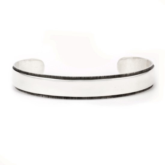 .925 Sterling Silver Certified Authentic Handmade Hopi Native American Bracelet 13221 .925 Sterling Silver Certified Authentic Handmade Hopi Native American Bracelet 13221
