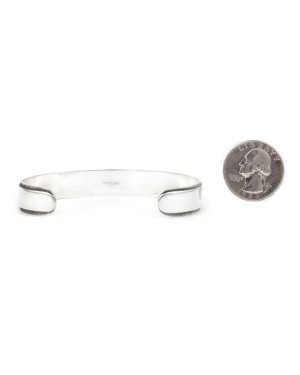 .925 Sterling Silver Certified Authentic Handmade Hopi Native American Bracelet 13221 .925 Sterling Silver Certified Authentic Handmade Hopi Native American Bracelet 13221