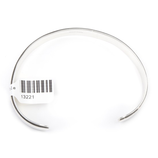 .925 Sterling Silver Certified Authentic Handmade Hopi Native American Bracelet 13221 .925 Sterling Silver Certified Authentic Handmade Hopi Native American Bracelet 13221