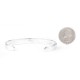 .925 Sterling Silver Certified Authentic Handmade Native American Cuff Bracelet 13220
