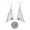 Sun Turquoise Dangle Earrings in 925 Sterling Silver – Handmade Navajo Sun Turquoise Dangle Earrings in 925 Sterling Silver – Handmade Navajo
