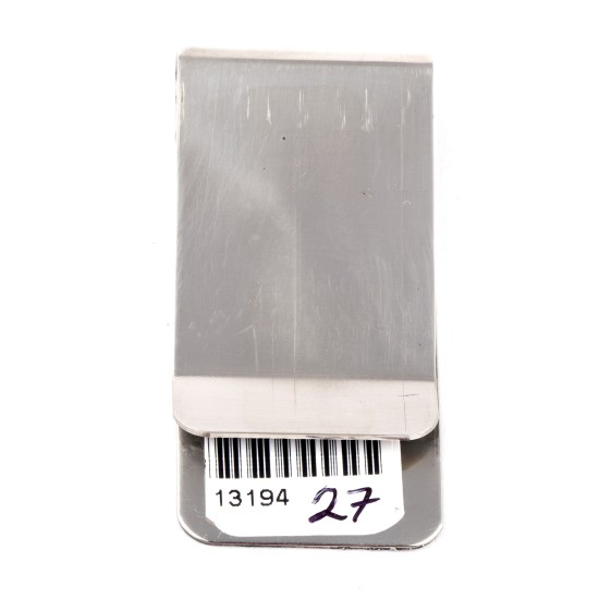 Bear .925 Sterling Silver Ray Begay Certified Authentic Handmade Navajo Native American Money Clip  13194-27