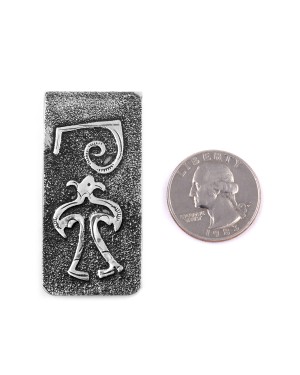 Eagle Dancer .925 Sterling Silver Ray Begay Certified Authentic Handmade Navajo Native American Money Clip 13194-26 Eagle Dancer .925 Sterling Silver Ray Begay Certified Authentic Handmade Navajo Native American Money Clip 13194-26