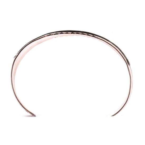 Sun Cross .925 Sterling Silver Copper Certified Authentic Handmade Navajo Native American Bracelet 245546 Sun Cross .925 Sterling Silver Copper Certified Authentic Handmade Navajo Native American Bracelet 245546