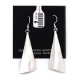 Plain Simple .925 Starling Silver Certified Authentic Handmade Navajo Native American Earrings 27265-6 Plain Simple .925 Starling Silver Certified Authentic Handmade Navajo Native American Earrings 27265-6