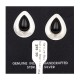 Drop .925 Starling Silver Certified Authentic Handmade Navajo Native American Black Onyx Earrings 18315-4 Drop .925 Starling Silver Certified Authentic Handmade Navajo Native American Black Onyx Earrings 18315-4