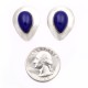 Drop .925 Starling Silver Certified Authentic Handmade Navajo Native American Lapis lazuli Earrings 18315-5 Drop .925 Starling Silver Certified Authentic Handmade Navajo Native American Lapis lazuli Earrings 18315-5