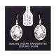 Flower Bear Paw .925 Starling Silver Handmade Navajo Native American Earrings 27260-7 Flower Bear Paw .925 Starling Silver Handmade Navajo Native American Earrings 27260-7