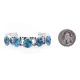 .925 Starling Silver Handmade Navajo Native American Natural Turquoise Cuff Bracelet 12715 .925 Starling Silver Handmade Navajo Native American Natural Turquoise Cuff Bracelet 12715