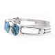 .925 Starling Silver Handmade Navajo Native American Natural Turquoise Cuff Bracelet 12715 .925 Starling Silver Handmade Navajo Native American Natural Turquoise Cuff Bracelet 12715