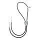 Feather Sun .923 Sterling Silver Handmade Navajo Native American Natural Turquoise Bolo Tie 24535 Feather Sun .923 Sterling Silver Handmade Navajo Native American Natural Turquoise Bolo Tie 24535