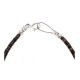.925 Sterling Silver Certified Authentic Navajo Native American Natural Turquoise Gaspeite Link Bracelet 370991361925