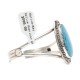 Sun .925 Sterling Silver Certified Authentic Handmade Navajo Native American Natural Turquoise Cuff Bracelet 12996