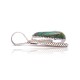 .925 Sterling Silver Certified Authentic Handmade Navajo Native American Natural Turquoise Delicate Pendant 15908-91