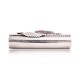 Flower Nickel .925 Sterling Silver Certified Authentic Handmade Navajo Native American Inlaid Natural Turquoise Mother of Pearl Black Onyx Coral Lighter Case 18122