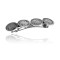 Vintage Style Buffalo Nickels Nickel Certified Authentic Handmade Navajo Native American Hair Barrette 10322