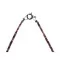 Lizard .925 Sterling Silver Navajo Native American Turquoise White Howlite Necklace 11051-1