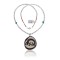 Lizard .925 Sterling Silver Certified Authentic Navajo Native American Turquoise White Howlite Necklace 11051-1 Lizard .925 Sterling Silver Certified Authentic Navajo Native American Turquoise White Howlite Necklace 11051-1