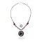 Bear Paw .925 Sterling Silver Navajo Native American Natural Turquoise Coral Graduated Melon Shell Necklace 11051-2 Bear Paw .925 Sterling Silver Navajo Native American Natural Turquoise Coral Graduated Melon Shell Necklace 11051-2