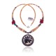 Bear Paw .925 Sterling Silver Certified Authentic Navajo Native American Natural Turquoise Coral Graduated Melon Shell Necklace 11051-2 Bear Paw .925 Sterling Silver Certified Authentic Navajo Native American Natural Turquoise Coral Graduated Melon Shell Necklace 11051-2
