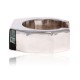 Inlay .925 Sterling Silver Certified Authentic Handmade Zuni Native American Opal and Black Onyx Cuff Bracelet 12469 Inlay .925 Sterling Silver Certified Authentic Handmade Zuni Native American Opal and Black Onyx Cuff Bracelet 12469